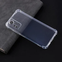 قاب ژله ای ضربه گیر بی رنگ محافظ لنزدار Xiaomi Redmi Note 12S 4G