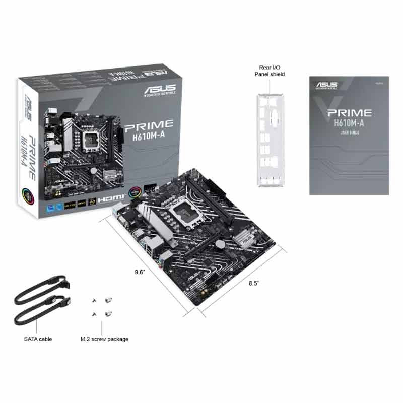 مادربرد ایسوس Prime H610M-A DDR5