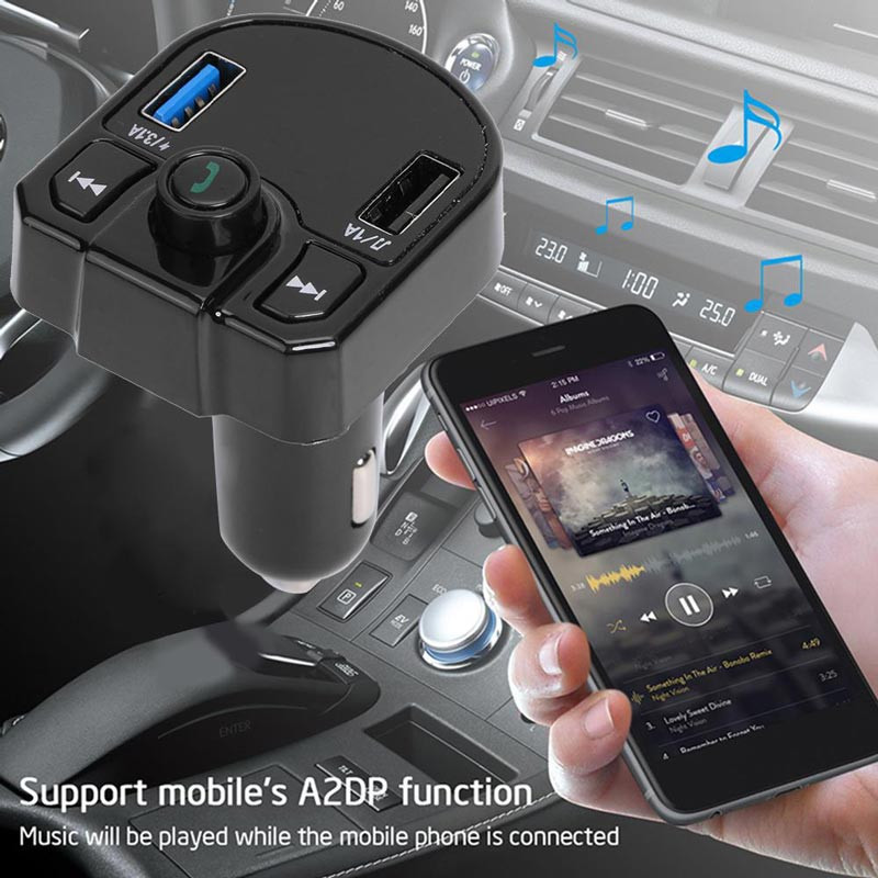 شارژر فندکی + FM Player بلوتوثی M9