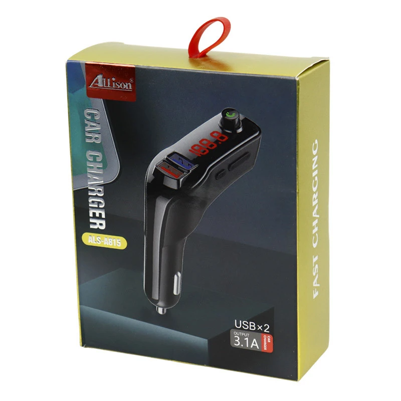 FM Player بلوتوثی + شارژر فندکی Allison ALS-A815