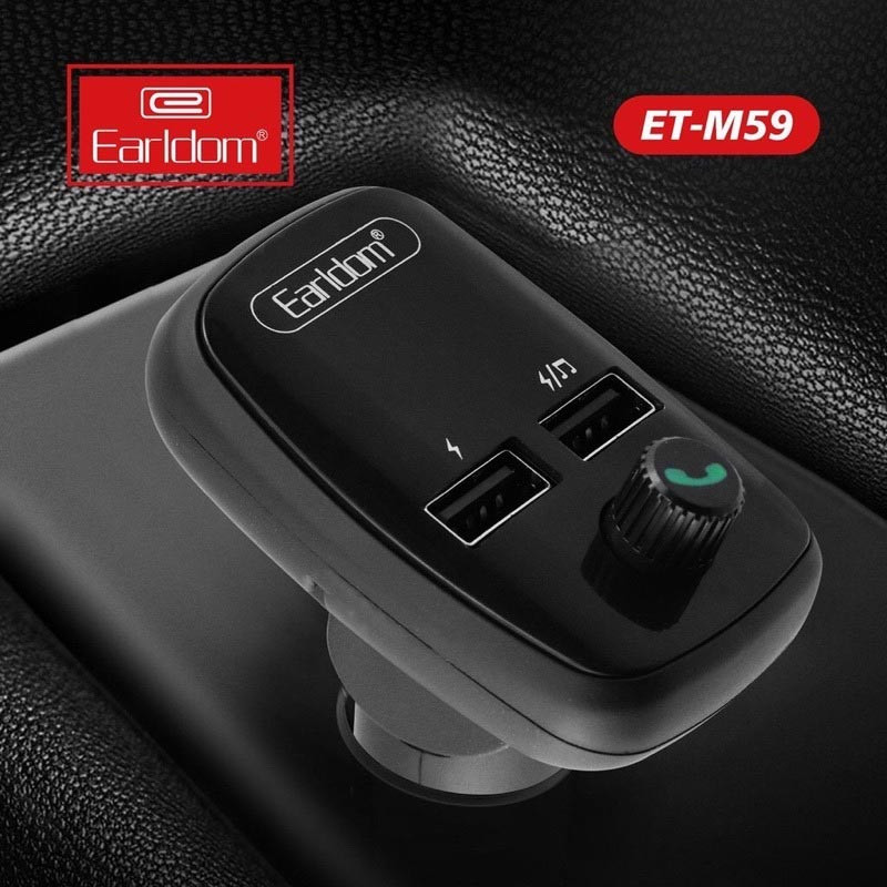 FM Player بلوتوثی + شارژر فندکی Earldom ET-M59