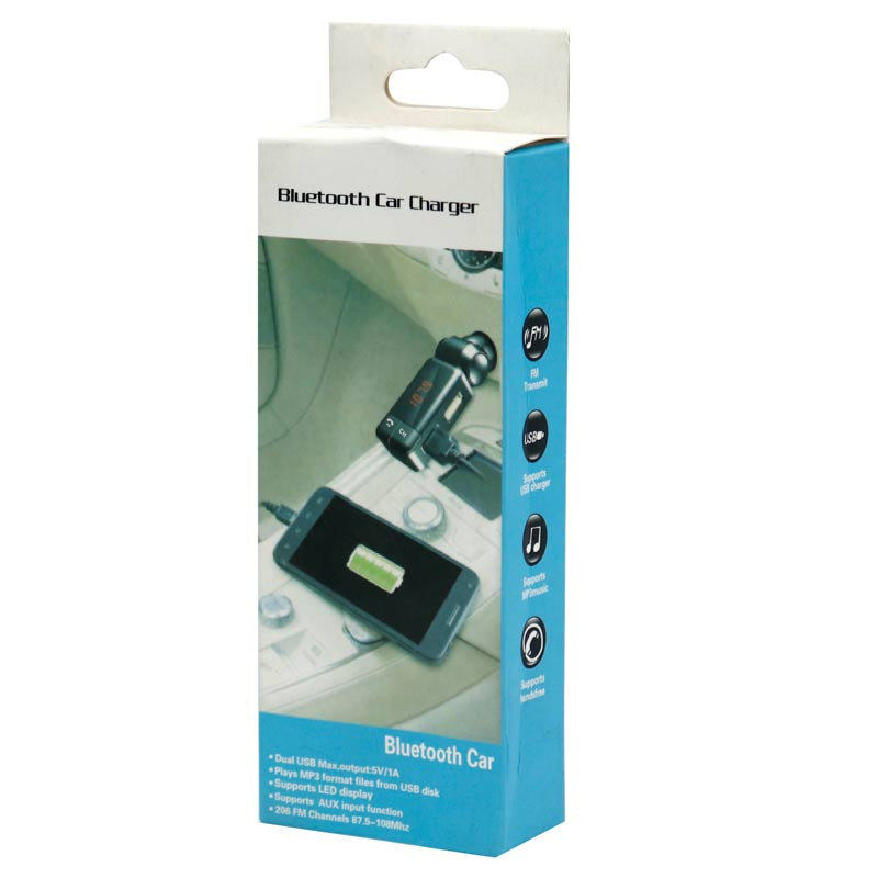 FM Player بلوتوثی + شارژر فندکی Bluetooth Car Charger