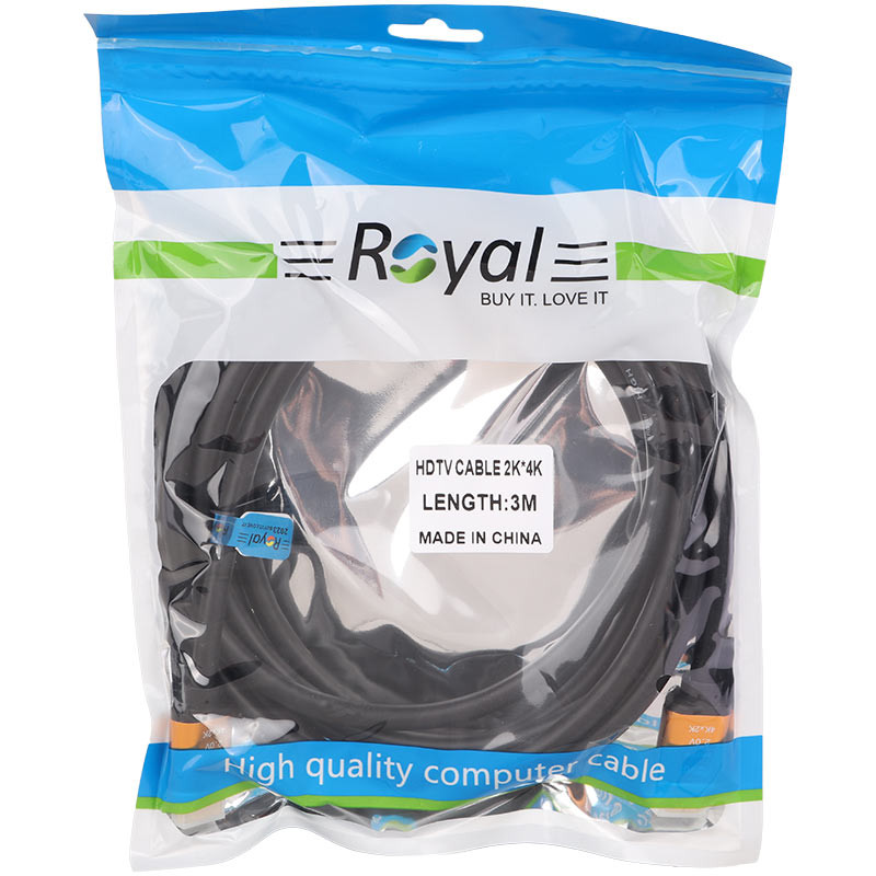 کابل Royal HDMI V2.0 4K 3m