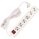 چند راهی 6 خانه برق ارت دار ساکو با کابل 5 متری 1161131