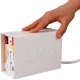 محافظ برق لباسشویی و ظرف شویی 2 خانه ارت دار ساکو با کابل 1.5 متری 33305
