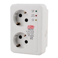 محافظ برق یخچال و فریزر 2 خانه ارت دار ساکو 22211