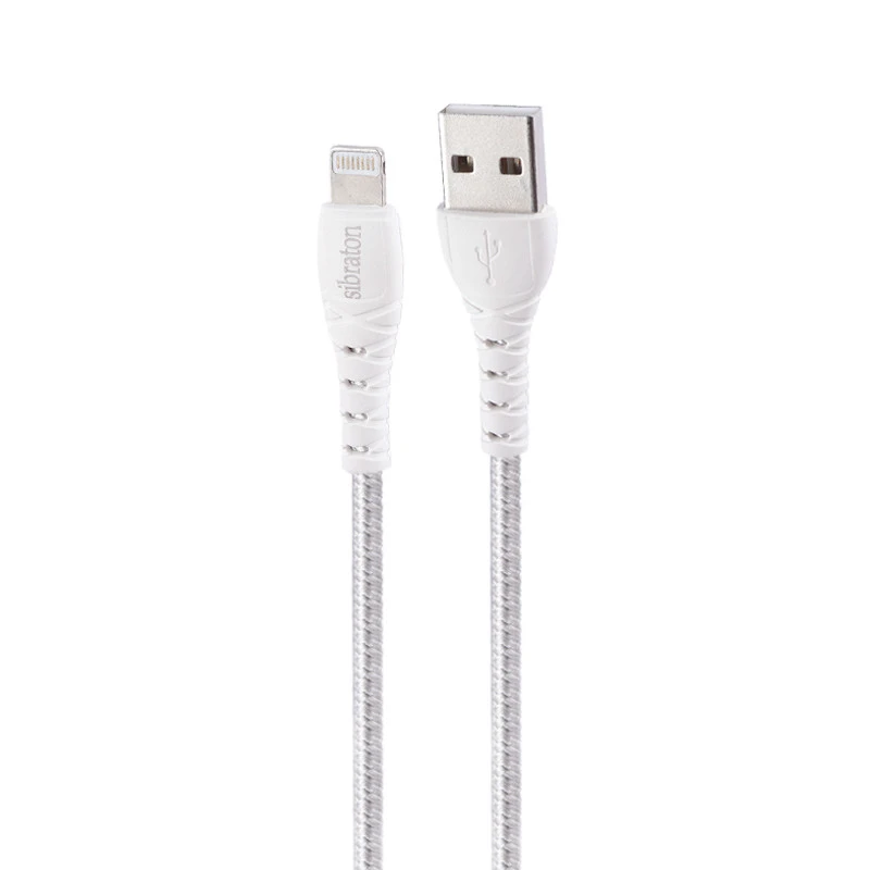 کابل آیفونی Sibraton S231i 2.1A 1.1m