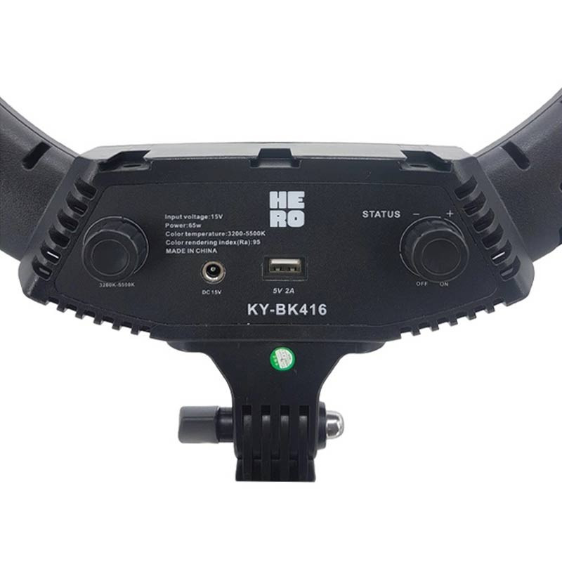 رینگ لایت "Hero KY-BK416 18