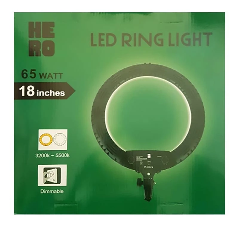 رینگ لایت "Hero KY-BK416 18