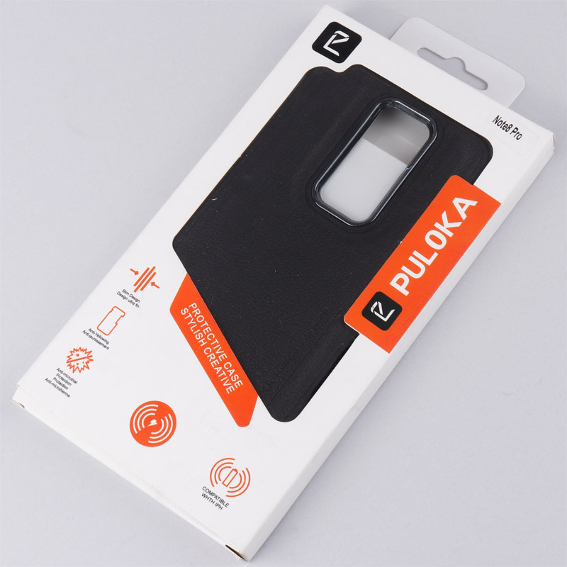 قاب چرمی Puloka متال ایرون Xiaomi Redmi Note 8 Pro