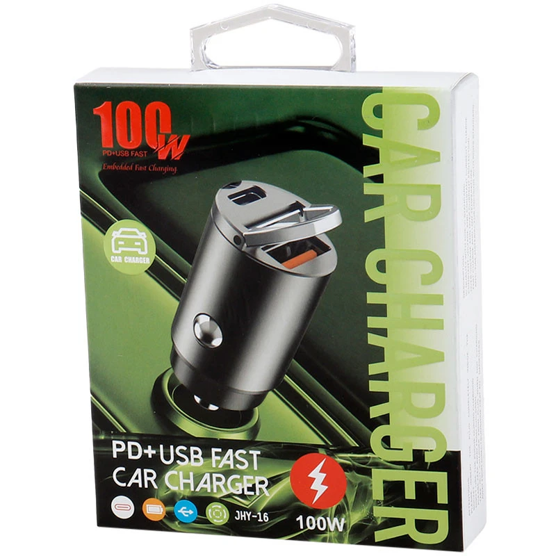 شارژر فندکی فست شارژ JHY-16/088 PD 5A 100W