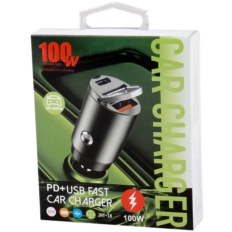 شارژر فندکی فست شارژ JHY-16/088 PD 5A 100W
