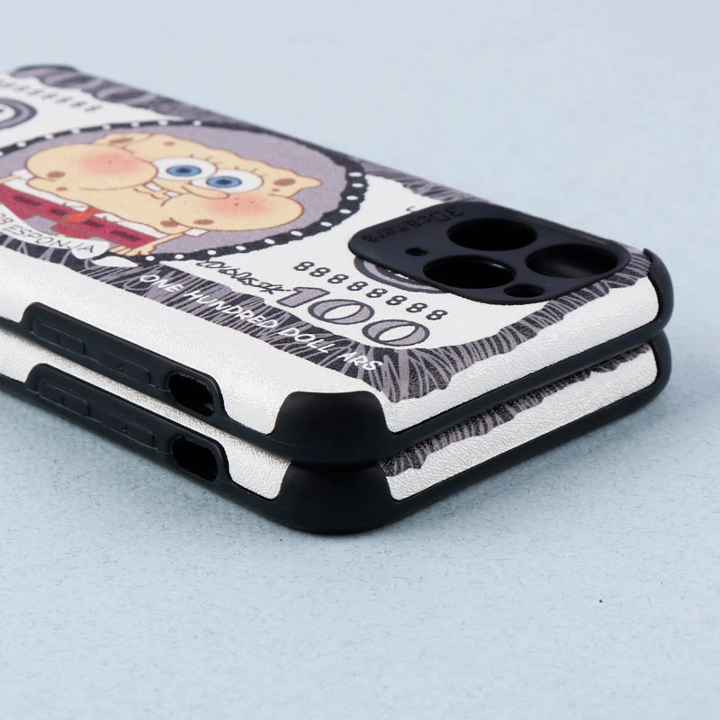 قاب ژله ای طرح باب اسفنجی محافظ لنز دار iPhone 11 Pro