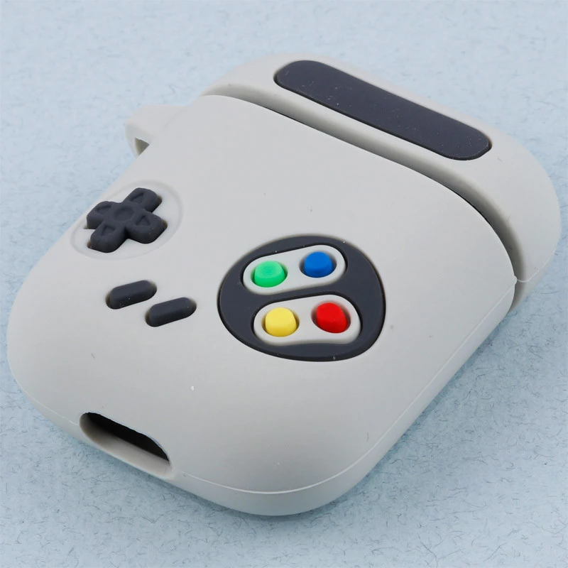 محافظ ایرپاد سیلیکونی AirPods 1/2 طرح دسته بازی کد 2
