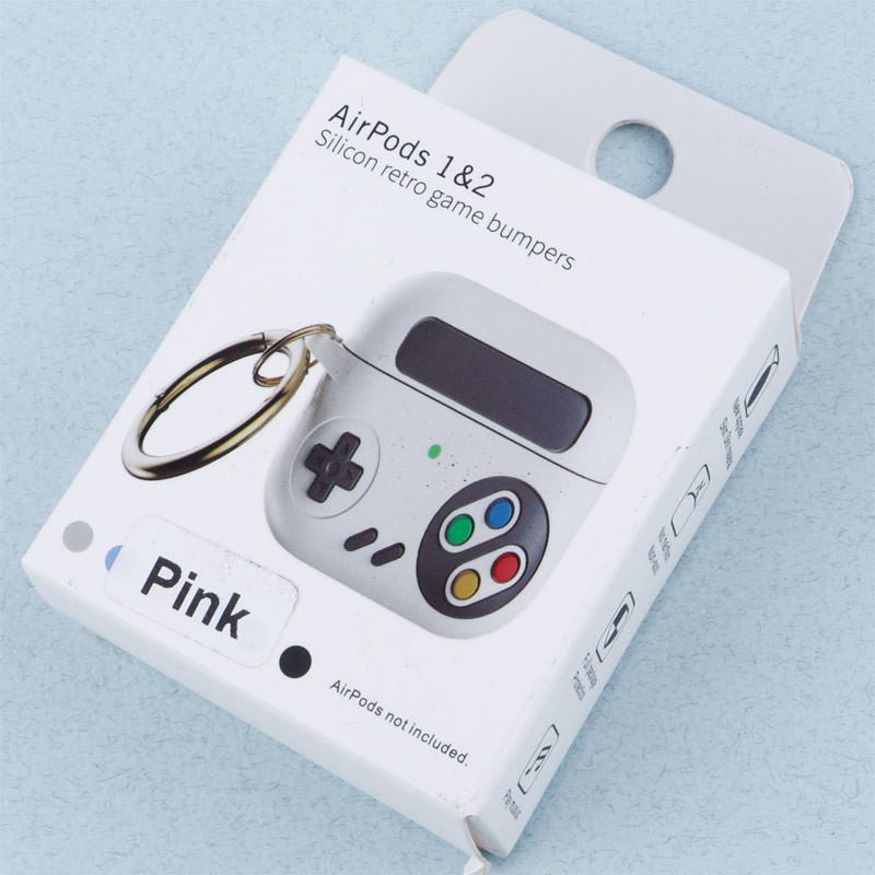 محافظ ایرپاد سیلیکونی AirPods 1/2 طرح دسته بازی کد 2