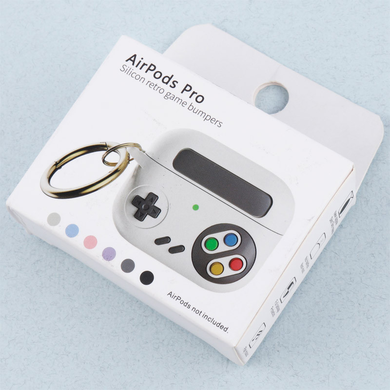 محافظ ایرپاد سیلیکونی AirPods Pro طرح دسته بازی کد 2