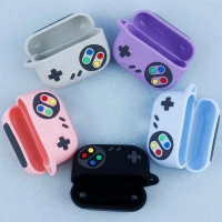 محافظ ایرپاد سیلیکونی AirPods Pro 2 طرح دسته بازی کد 2