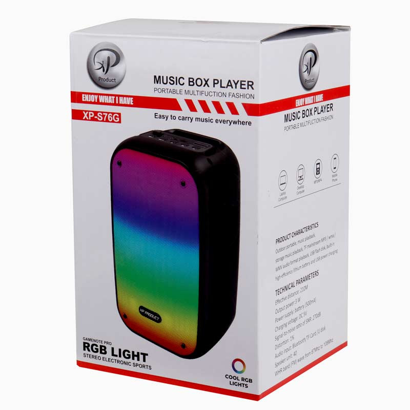 اسپیکر بلوتوثی رم و فلش خور XP-Product XP-S76G
