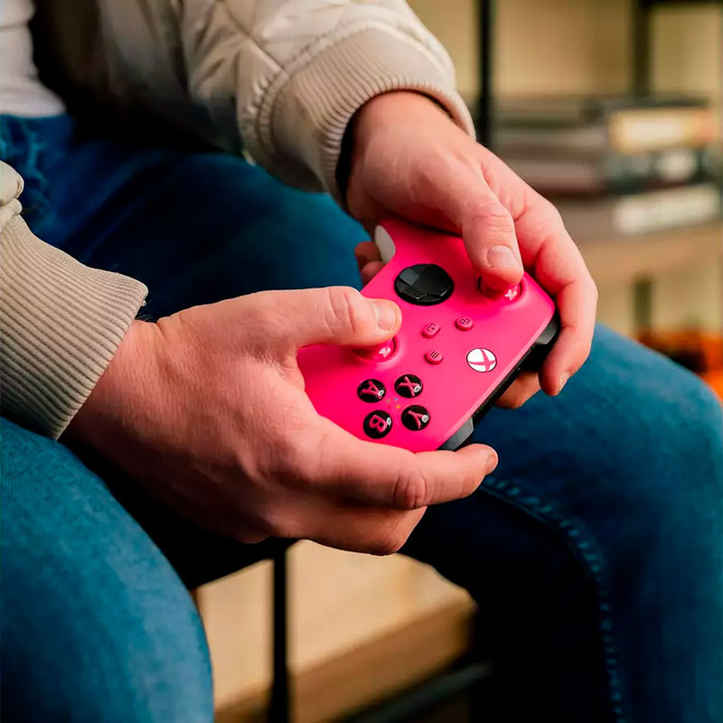 دسته بازی بی سیم Microsoft XBOX Series X/S Deep Pink
