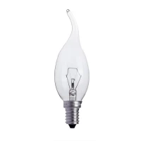لامپ شمعی اشکی شفاف اسپارک Spark E14 60W