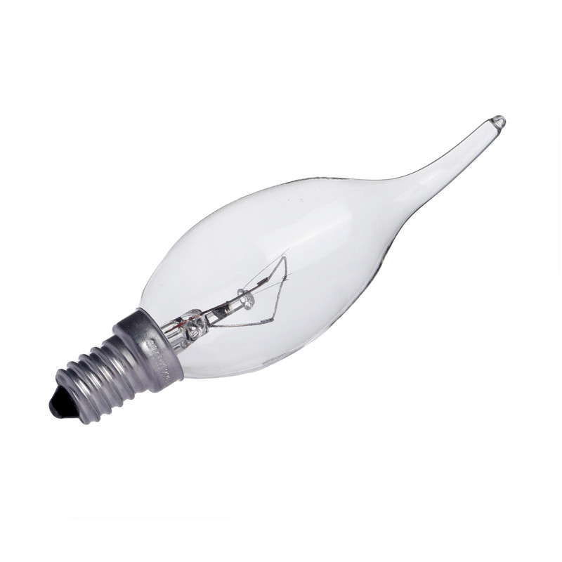 لامپ شمعی اشکی شفاف اسپارک Spark E14 60W