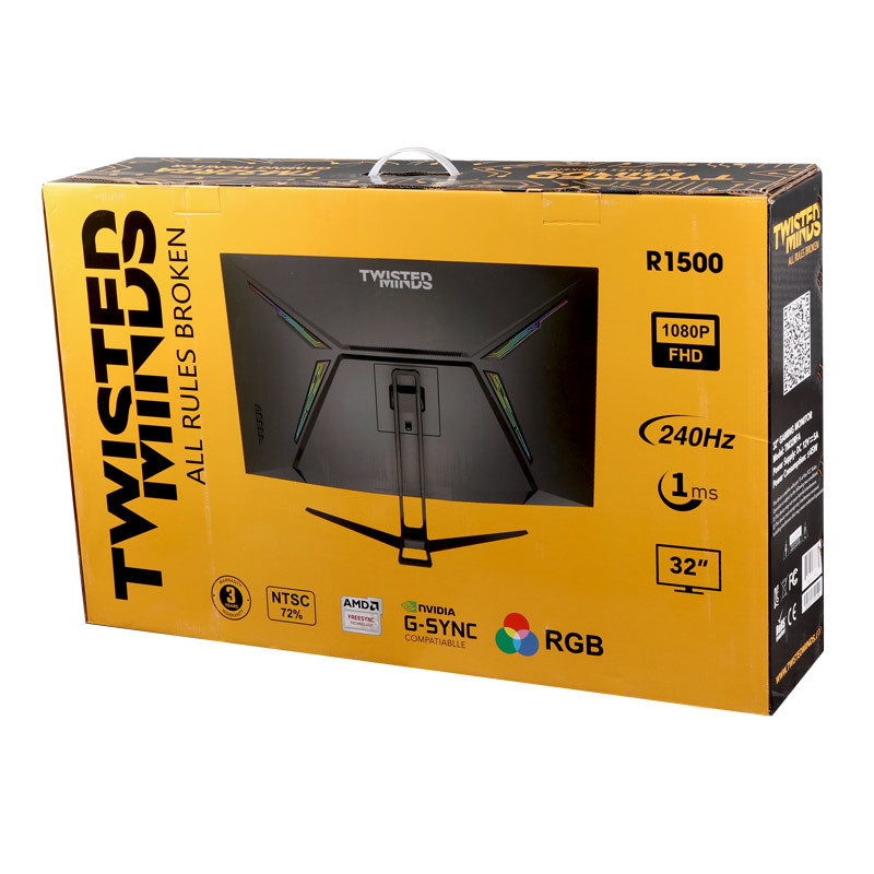 مانیتور گیمینگ خمیده تویستد مایندز TM32RFA سایز 32 اینچ