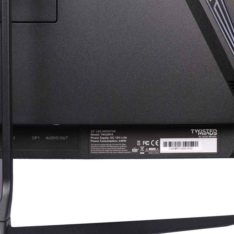 مانیتور گیمینگ خمیده تویستد مایندز TM32RFA سایز 32 اینچ