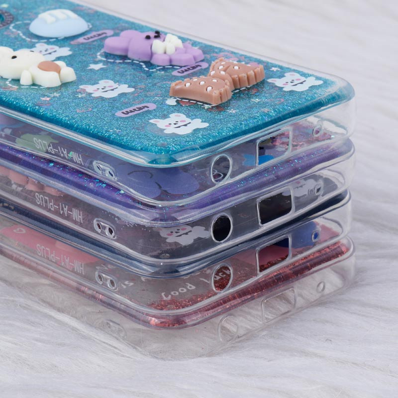 قاب آکواریومی Casetify عروسکی برجسته محافظ لنزدار Xiaomi Redmi A2 Plus