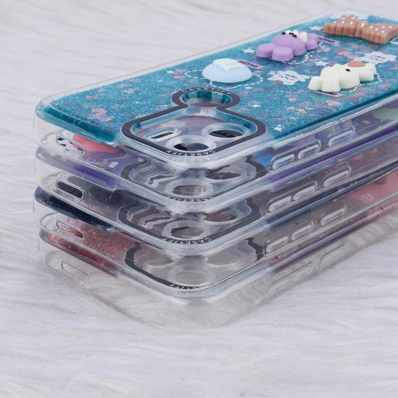 قاب آکواریومی Casetify عروسکی برجسته محافظ لنزدار Xiaomi Redmi A2 Plus