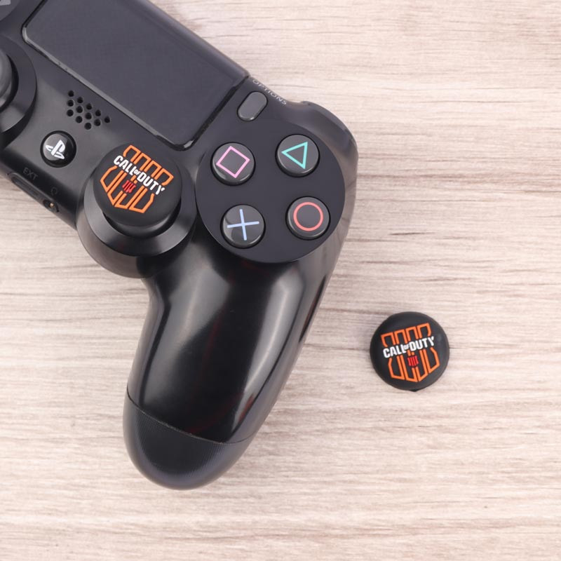 روکش آنالوگ دسته بازی PS4/XBOX طرح Call Of Duty Black Ops 4 مشکی کد 2