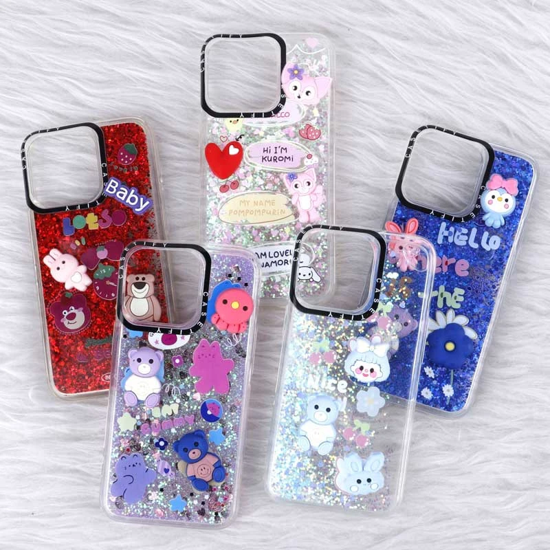 قاب آکواریومی Casetify آیفون iPhone 13 Pro عروسکی برجسته