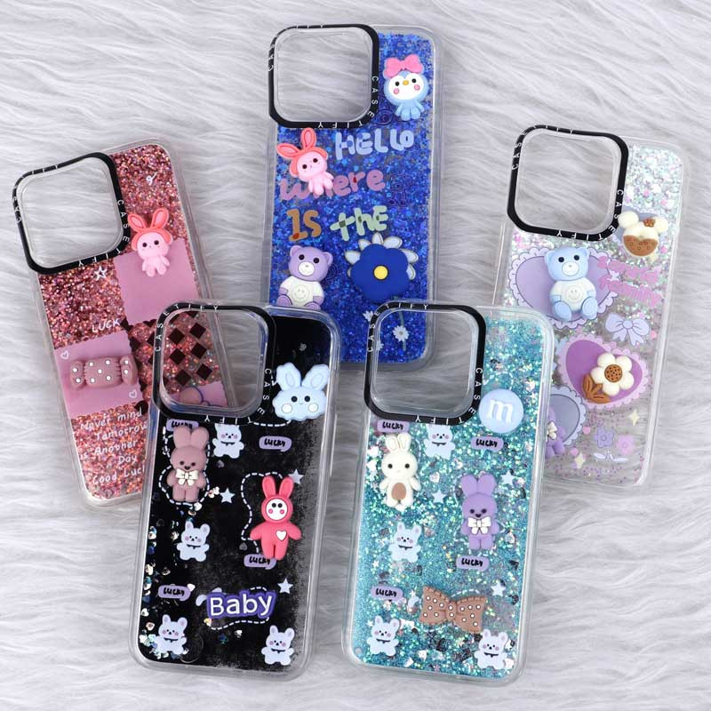 قاب آکواریومی Casetify عروسکی برجسته iPhone 13 Pro