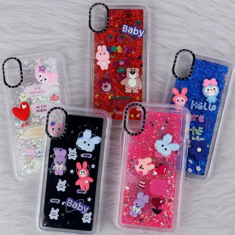قاب آکواریومی Casetify عروسکی برجسته iPhone X