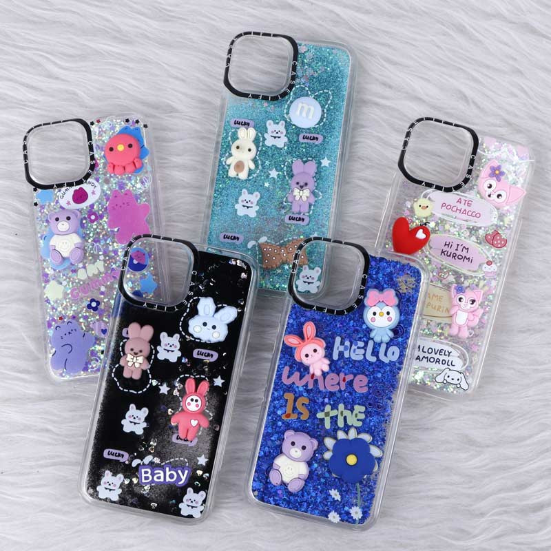 قاب آکواریومی Casetify عروسکی برجسته iPhone 13