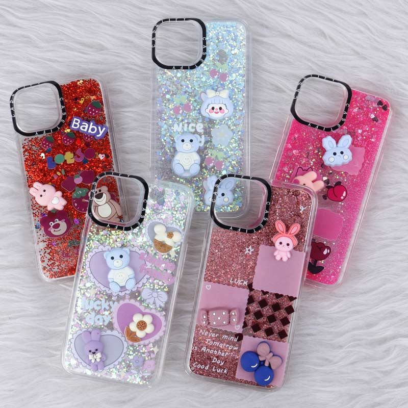 قاب آکواریومی Casetify آیفون iPhone 13 عروسکی برجسته