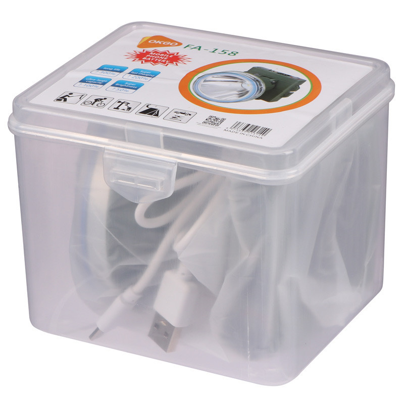 چراغ قوه پیشانی هدلایت شارژی Okgo FA-158