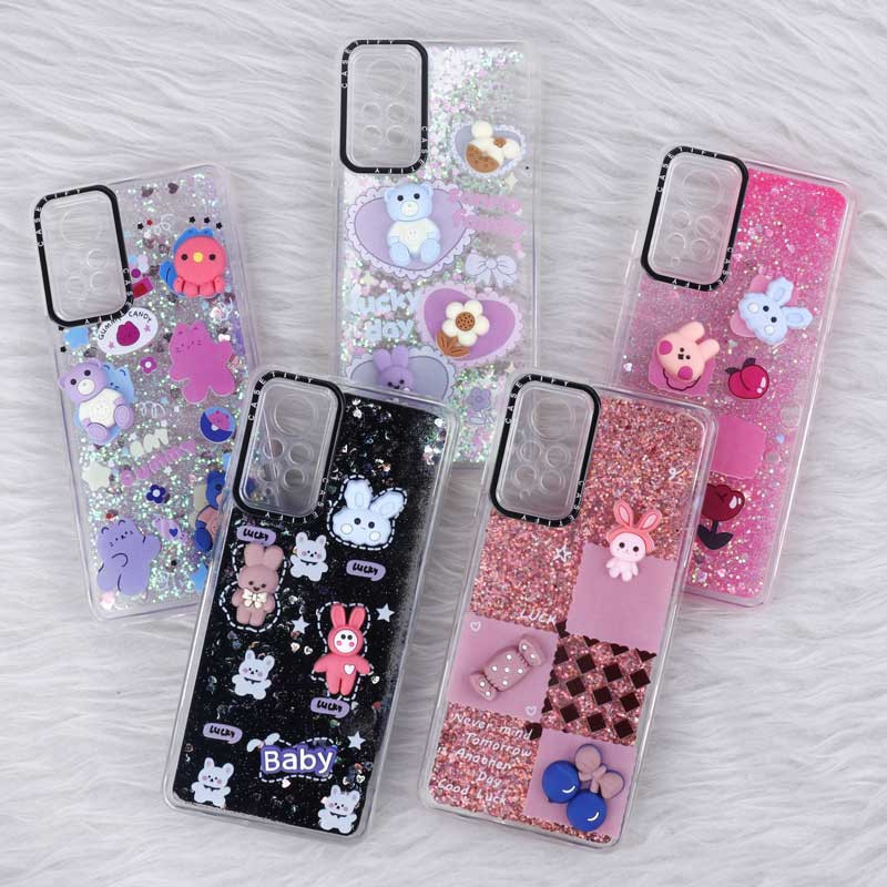 قاب آکواریومی Casetify عروسکی برجسته محافظ لنزدار Xiaomi Redmi Note 12 Pro 4G