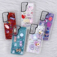 قاب آکواریومی Casetify سامسونگ Galaxy S21 FE 5G عروسکی برجسته محافظ لنزدار