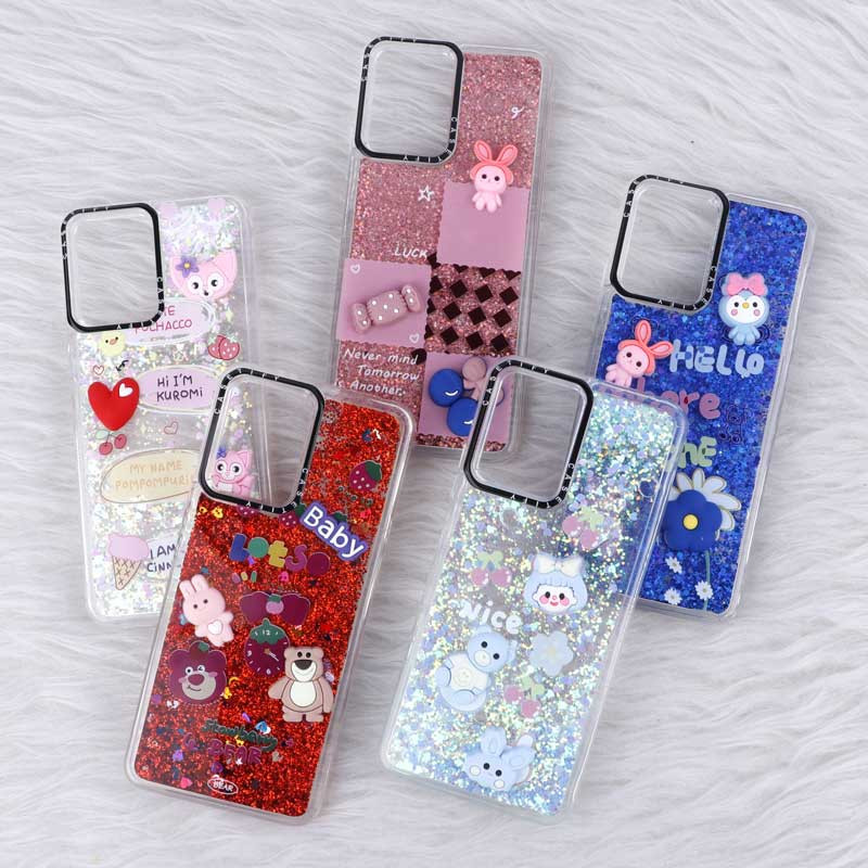 قاب آکواریومی Casetify عروسکی برجسته Xiaomi Redmi Note 12 5G