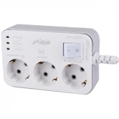 محافظ برق یخچال و فریزر 3 خانه ارت دار فروزش با کابل 4.8 متری FR300