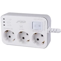 محافظ برق یخچال و فریزر 3 خانه ارت دار فروزش با کابل 4.8 متری FR300
