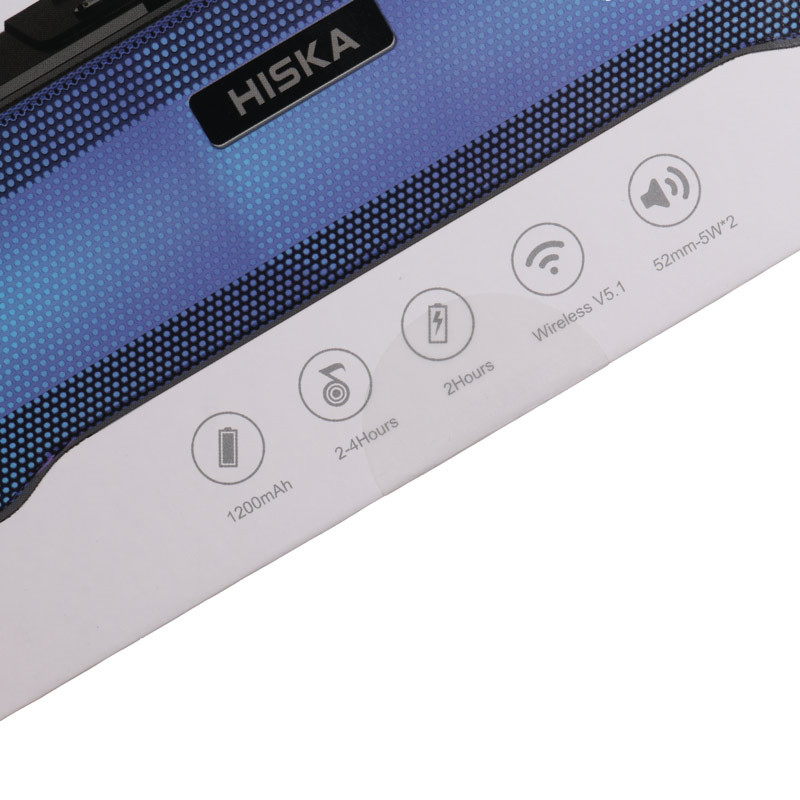 اسپیکر بلوتوثی رم و فلش خور Hiska B61
