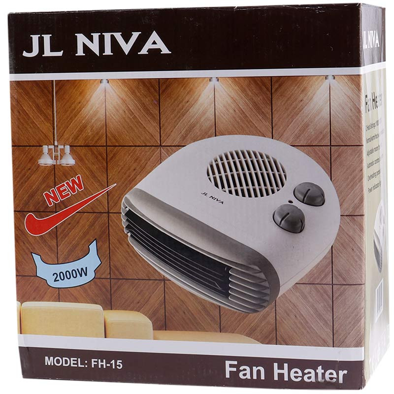 بخاری برقی فن دار JL NIVA FH-15