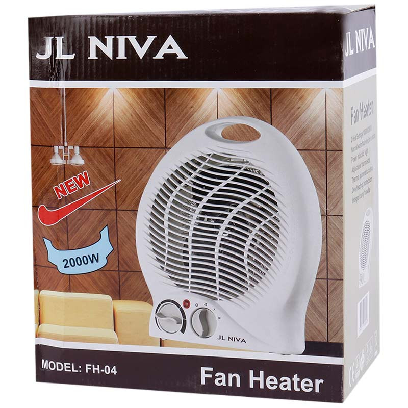 بخاری برقی فن دار JL NIVA FH-04