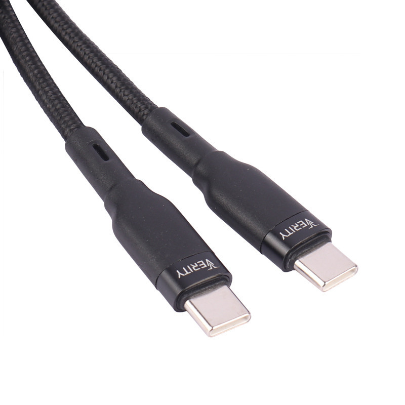 کابل تبدیل فست شارژ Verity CB3154 Type-C To Type-C 30W 1m