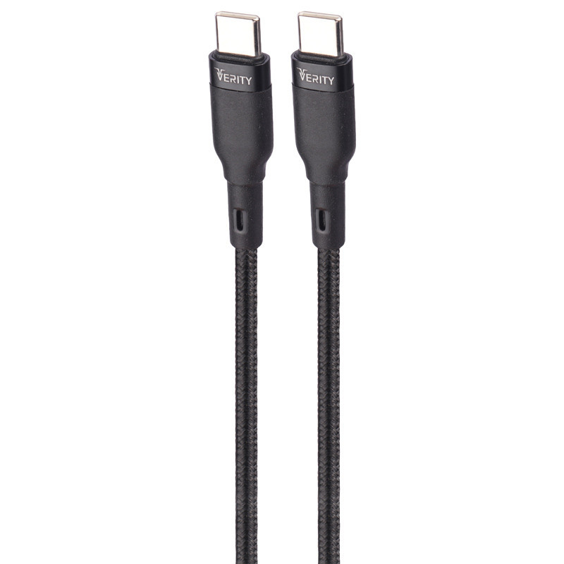 کابل تبدیل فست شارژ Verity CB3154 Type-C To Type-C 30W 1m