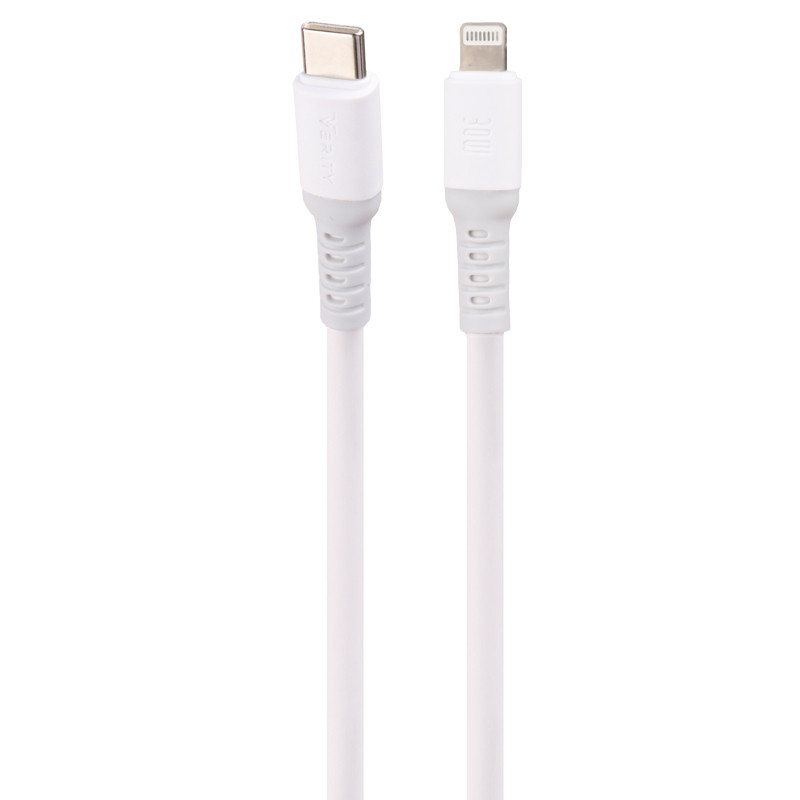 کابل تبدیل فست شارژ Verity CB3153 Type-C To Lightning 30W 1m
