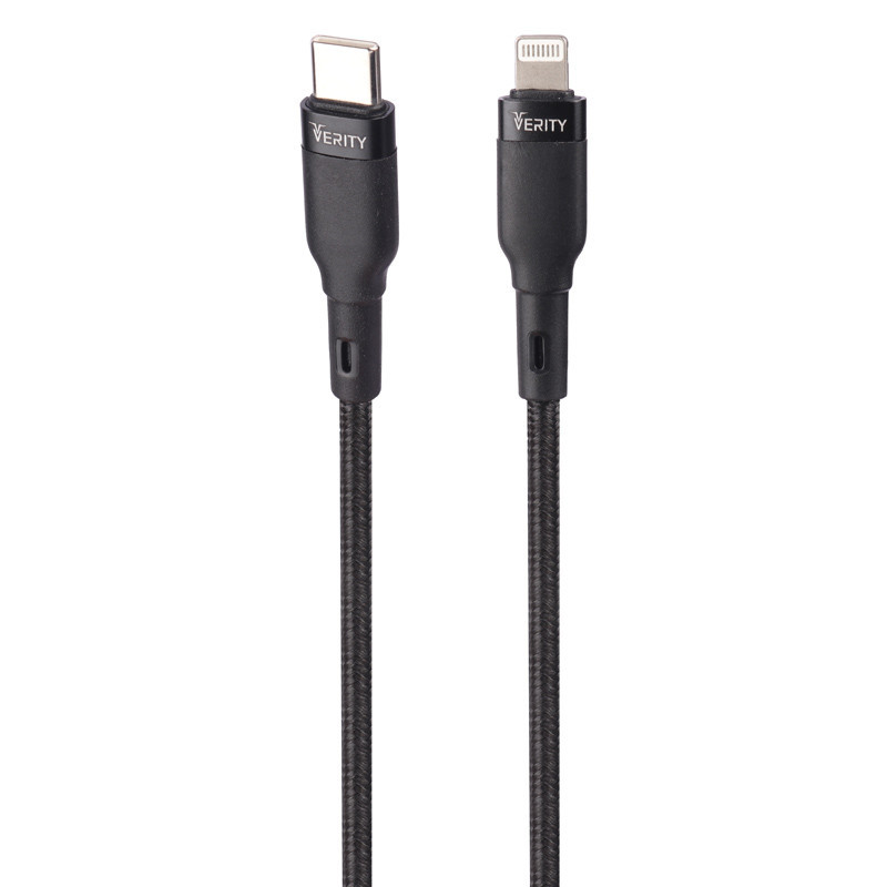 کابل تبدیل فست شارژ Verity CB3155 Type-C To Lightning 30W 1m