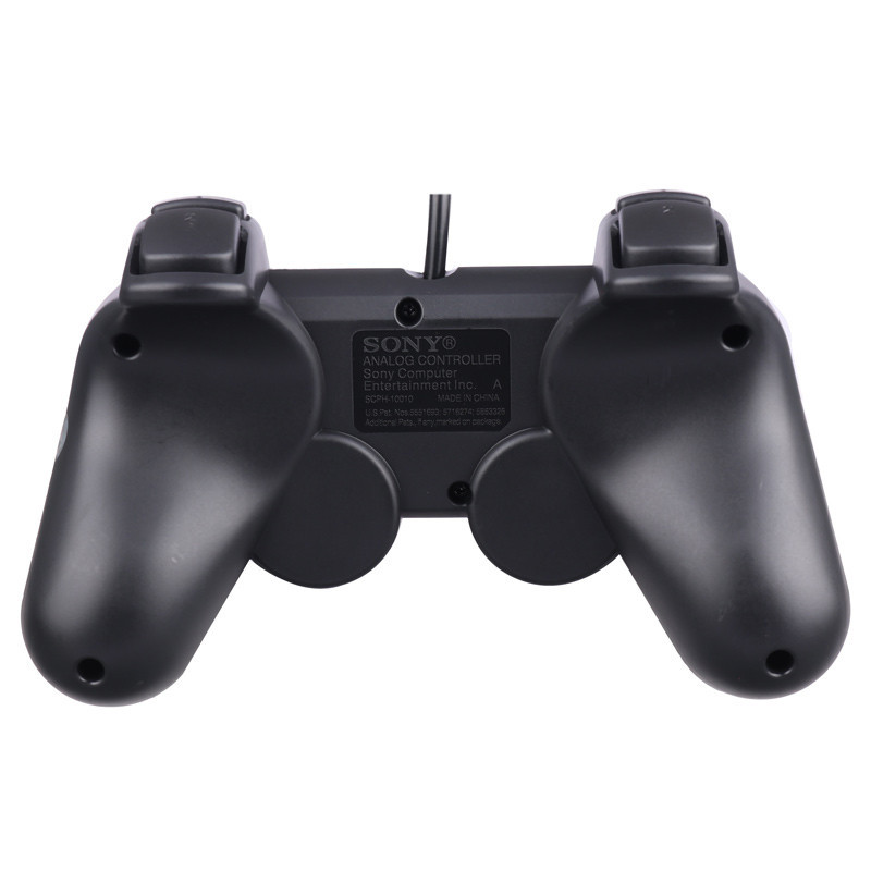دسته بازی تک شوکدار Sony PS2 قیری مشکی پک دار