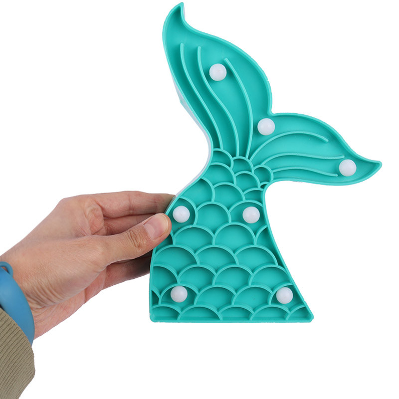 چراغ خواب باتری خور طرح ماهی